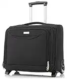 DK Luggage Starlite Super Lightweight Business Travel Laptop Case 2 Wheels Fit up to 15.6" Laptop