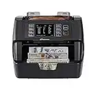 NUCOUN VC-3 Money Counter Machine Mixed Denomination, Value Counting, CIS/UV/IR/MG/MT Counterfeit Detection, USD/Euro/CAD/MXN, Printer Enabled Bill Cash Counter for Business