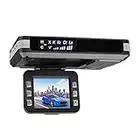 2 in 1 Dash Cam, Registratore Per Visione Notturna Con Rilevatore Radar Per Auto DVR Dash Cam G-Sensor Videocamera Dashcam Hidden Auto Video Recorder