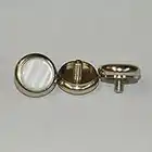 Jupiter Finger Button With Pearl - Set of 3 - Trumpet Cornet Flugelhorn Alto Horn