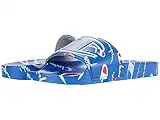 Champion Men's IPO Warped Slide Sandal (Surf The Web, 14)