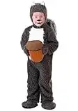 Toddler Squirrel Costume Furry Squirrel Costume for Toddlers with Acorn 4T