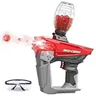 SKD BLASTER Gel Ball Blaster Automatic Splatter Ball Guns with LED 100FT Range 15 Rounds per Second with 10,000 Gel Balls Gun Pistol Shooting Game Toys Gift for Ages 12+ and Adults