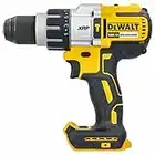 Dewalt DCD996N - Trapano combinato a percussione 18V XR a 3 velocità (solo corpo), 820 W, 18 V, giallo/nero