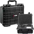 Eylar Protective Hard Camera Case Water & Shock Proof w/Foam TSA Approved 13.37 Inch 11.62 Inch 6 Inch Black