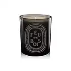 Diptyque Coloured Candle Feu De Bois "Gris" / "Grey" Wood Fire 300g