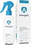 Allergoff Antiacaros Spray 400ml | Spray para Colchon, Cama y Textiles | Producto Anti Acaros | Para alérgicos | Contra Alergia Gatos y Perros