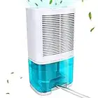 Levoair Dehumidifier 68oz(2000ml) Small Dehumidifier with Drain Hose for 6200 Cubic Feet 650 sq.ft Ultra Quiet Mini Portable Air Dehumidifier for Home Basements Bathroom Bedroom Closet Kitchen RV