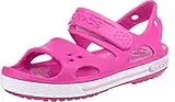 Crocs Crocband II Sandal Unisex Niños Sandals, Rosa (Electric Pink), 22/23 EU