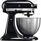 KitchenAid CLASSIC 4,3 L-Küchenmaschinen mit kippbarem Motorkopf, 4.3 L, schwarz