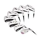 Ram Golf Laser Graphite Hybrid Irons Set 4-SW (8 Clubs) -Ladies Right Hand