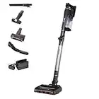 Shark Stratos Cordless Stick Vacuum Cleaner, Anti Hair Wrap Plus, 120 Mins Run Time (2 Batteries), DuoClean & Clean Sense IQ Vacuum with Pet, Crevice & Multi-Surface Tools, Charcoal/Silver IZ420UKT