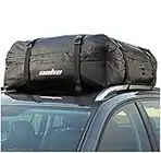 LUVODI Car Roof Bag 425 Litres (15 Cubic Feet) Waterproof Cargo Boxes Car Rooftop Case Large Storage Carrier Bag Travel Luggage Storage with Heavy Duty Straps for Cars Vans SUVs Truck