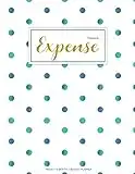 Expense Tracker: Finance Monthly & Weekly Budget Planner Expense Tracker Bill Organizer Journal Notebook | Budget Planning | Budget Worksheets |Personal Business Money Workbook | Green Dot Cover