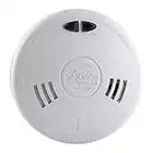 SMOKE ALARM AC MAINS OPTICAL SLICK 10YR 2SFWR By KIDDE