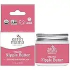 Organic Nipple Butter Breastfeeding Cream by Earth Mama | Lanolin-free, Postpartum Essentials Safe for Nursing, Non-GMO Project Verified, 2-Fluid Ounce