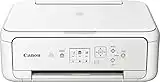 Canon PIXMA TS5151 Drucker Farbtintenstrahl Multifunktionsgerät DIN A4 (Scanner, Kopierer, Farbdisplay, 4.800 x 1.200 dpi, USB, WLAN, Duplexdruck, 2 Papierzuführungen) weiss