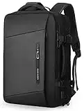 Mark Ryden 23L/40L Business Carry-on Travel Backpack, Lightweight Flight-Approved Expandable Weekender Bag with USB Charging Port fit 17.3 Laptop