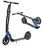 CITYGLIDE C200 Tretroller für Erwachsene, Jugendliche – faltbar, leicht, verstellbar – trägt schwere Erwachsene bis 100 kg maximale Belastung (Blue)