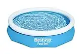 Bestway Fast Set 10’ x 26” Round Inflatable Pool