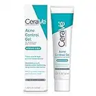 CeraVe Salicylic Acid Acne Treatment with Glycolic Acid and Lactic Acid | AHA/BHA Acne Gel for Face to Control and Clear Breakouts | Fragrance Free, Paraben Free, Oil Free & Non-Comedogenic|1.35 Ounce