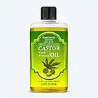 Supremely Castor Oil 50 ml |100% Pure Natural Cold Pressed For Eyelashes Hair Growth, Beard, Body, Face, Skin Care & Nails