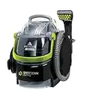 BISSELL SpotClean Pet Pro | Reiniger für Haustier-Flecken | Ideal für Teppiche, Treppen, Polster & Auto | Leistungsstarker Motor | Leicht und Kompakt | 84dB | Inklusive Zubehör | Schwarz/Grün | 15585