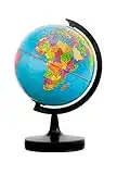 Innoteck Kids World Globe 25cm - Map Swivel Rotating Desktop Globe - Home, School, Office Decoration - Educational World Map - Great Learning Accessories - Educational Toys