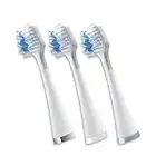 Waterpik Testine Triple Sonic, Testine di ricambio per Spazzolino Elettrico Complete Care, Confezione da 3 (STRB-3EW)