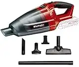 Einhell Aspiradora manual sin cable TE-VC 18 Li-Solo Power X-Change (iones de litio, contenedor de polvo de 540 ml, incl. 3 boquillas, extensión, soporte de pared, sin batería ni cargador)