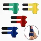 LUTER 4 Stk Fingerschienen Fingerglätter Fingerstütze Fingerstabilisator für Gebrochene, Strapazierte, Verstauchte, Geschwollene Finger, Arthritis oder Tendinitis