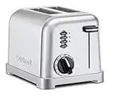 CUISINART CPT-160 Metal Classic 2-Slice Toaster, Brushed Stainless