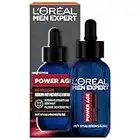 L'Oréal Paris Men Expert Anti Aging Serum für Männer, Gesichtsserum mit Hyaluronsäure geeignet für müde und matte Haut, Power Age, 1 x 30ml