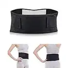 Cyancld Magnetic Self-Heat Lower Back Brace Belt Waist Belt Adjustable Lumbar for Pain Relief