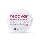 Repavar - Bálsamo Labial - Rosa Mosqueta y Bisalobol - Reparador Labial Intensivo y Regenerador con Protección Solar FPS 15 - Hidrata, Protege y Repara la Nariz y los Labios - 10 ml