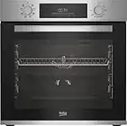 Beko b300 BBIM12300X Built-in Oven, LED Display, 8 Cooking Functions, Robust Door, H x W x D: 59.5 x 59.4 x 56.7 cm / 72 litres. [Energy Class A]