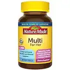 Nature Made Multivitamin For Her, Womens Multivitamin for Daily Nutritional Support, Multivitamin for Women, 60 Softgels, 60 Day Supply