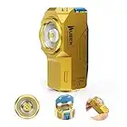 WUBEN X0 Knight linterna LED 900 lúmenes Mini linterna Recargable EDC ECL, IP68 resistente al agua con base magnética 7 modos, para camping, senderismo, trabajo de emergencia