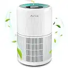 AIRTOK Air Purifiers for Bedroom Home, H13 True HEPA Air Filter for Smoke, Dust, Odors, Pollen, Pet Dander 99.97% Removal, Air Purifiers Large Room with Fragrance Sponge, White?