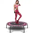 Jandecfit Trampolín,Mini Trampolín Cama Elástica Fitness de 40 Pulgadas Adecuado para Uso en Exteriores e Interiores,Adecuado para Adult Trampolín Profesional para Jardín Gimnasio ，Peso Máximo 150 kg