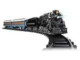 Lionel The Polar Express Ready-to-Play Set, Battery-Powered Berkshire-Style Model Train Set with Remote , Black