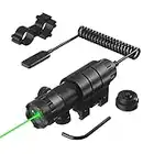 Pinty Hunting Rifle Green Laser Sight Dot Scope Adjustable with Mounts