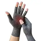 Guantes De Compresión Para Artritis Y Artrosis | Tratamiento Térmico Para Aliviar El Dolor De Manos Y Dedos | Arthritis Gloves Sin Dedos Para Mejorar La Circulación De Manos En Hombre Y Mujer