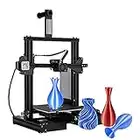 3D Printer Creality Ender 3, High-Precision Printing, Stable Power Supply, Rapid Heating Up, Quality Extruder, Resume Printing, High-standard V-profile, Printing Size: 220x220x250mm