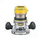 DEWALT Router, Fixed Base, Variable Speed, 2-1/4 HP (DW618) , Yellow