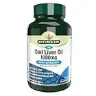 Natures Aid 1000mg High Strength Cod Liver Oil - Pack of 90 Capsules (Packaging May Vary)