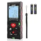 atolla Laser Measure up to 60m / ± 2mm Digital Measure Tool Laser Distance Measure with Bubble Level and Large LCD Backlit and Waterproof IP54