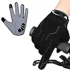 Westwood Fox WFX - Guantes de Ciclismo de Dedo Completo, Guantes de Bicicleta de montaña, Guantes de MTB, Guantes Acolchados Antideslizantes para Bicicleta de Carretera, Guantes Deportivos