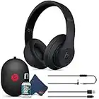Beats Studio3 Wireless Over-Ear Noise Cancelling Bluetooth Headphones (Matte Black) with 6Ave Cleaning Kit, (MQ562LL/A)