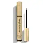 Premium Eyelash Growth Serum - 5ml Fuller & Longer Looking Eyelashes Lash Enhancing Serum for Natural Lashes or Lash Extensions & Brows, Vegan & Cruelty-Free gold